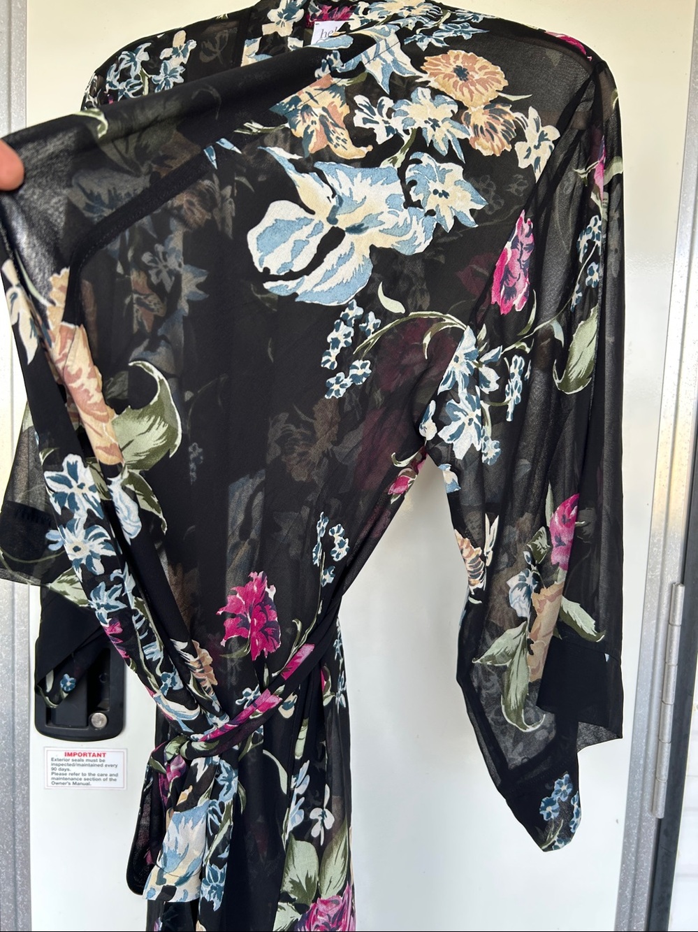Lightweight Lounging Robe - Picture 6 of 6